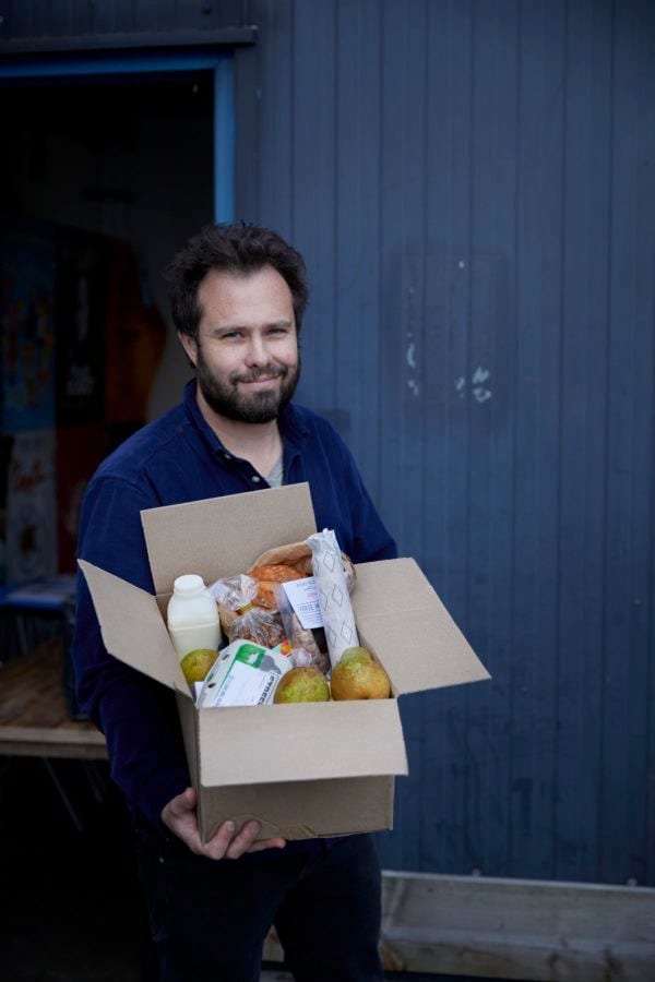 Samuel Levie van SupportYourLocals Amsterdam over samengaan met Boerschappen: ,,Het bestaande aanbod blijft grotendeels gelijk en kan worden uitgebreid met de maaltijdboxen die Boerschappen al heeft."