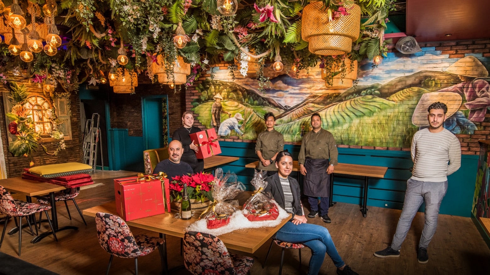 De oprichters van The Foodclub gaven niet op. Inmiddels weten steeds meer mensen de (tijdelijke) bezorgdienst van het restaurant te vinden. Foto: Reinier van Willigen