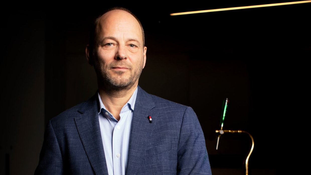 Directeur Hans Böhm van Heineken Nederland. Foto: Harmen de Jong
