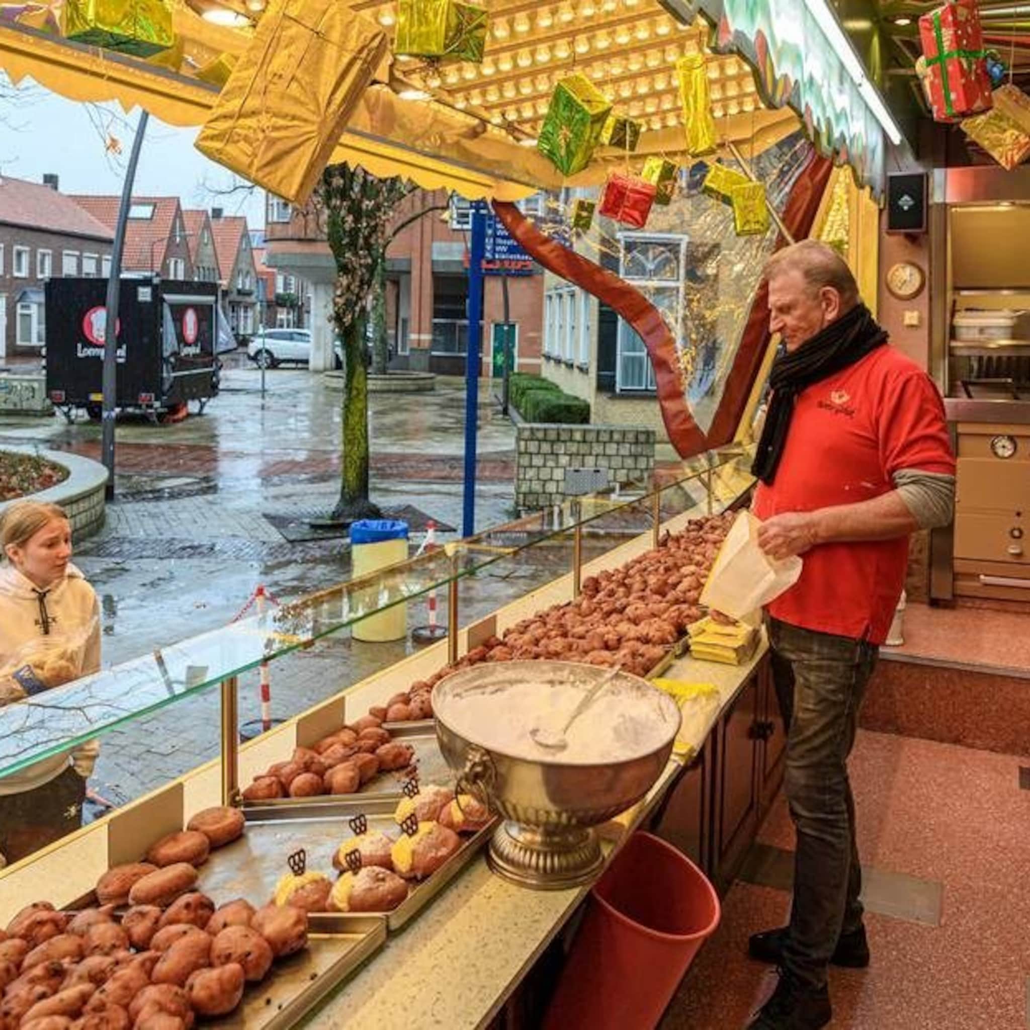 omzet oliebollenkraam is door corona beslist geen vetpot