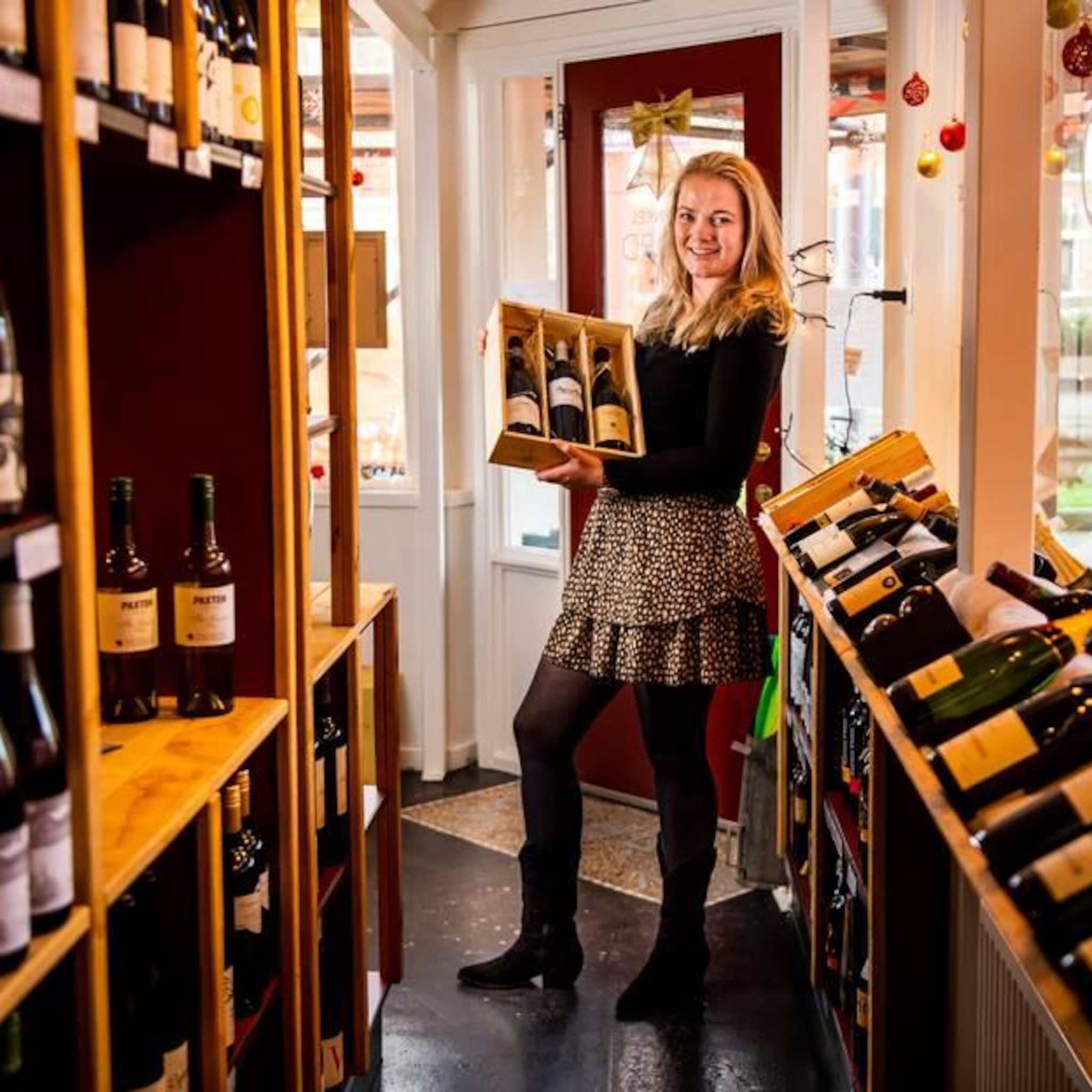 topdrukte bij wijnwinkel le nord wijn met goed verhaal nu des te waardevoller