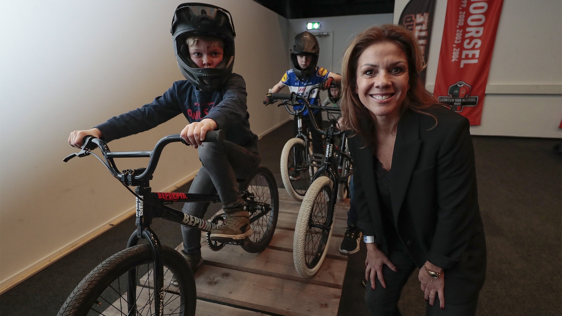 Leontien Zijlaard-Van Moorsel heeft een eigen sportkledinglijn. Foto: Cor Vos