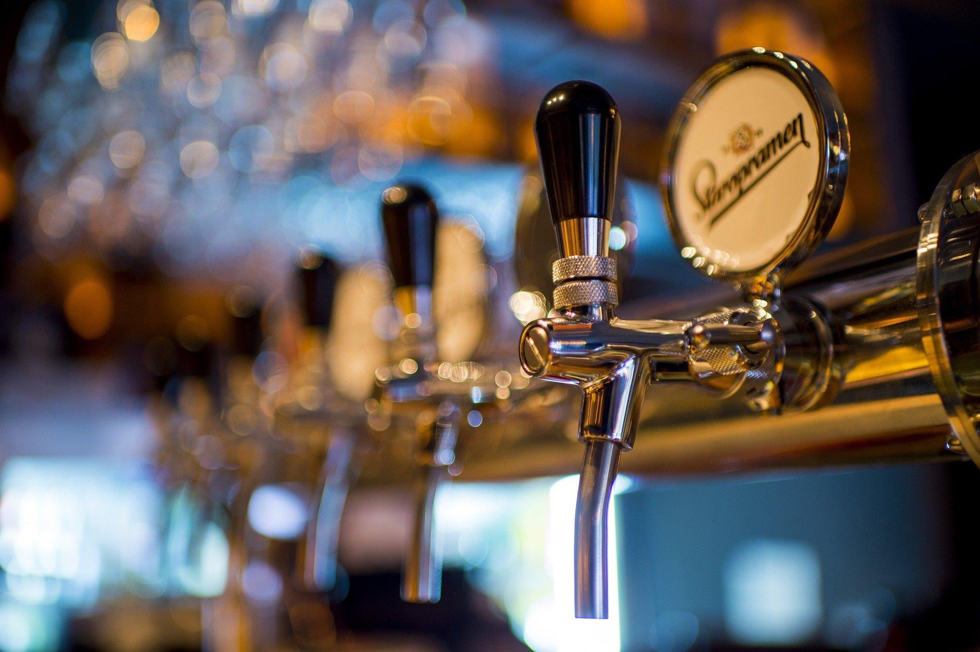 In november is de bierverkoop fiks minder dan vorig jaar. Foto: Pixabay