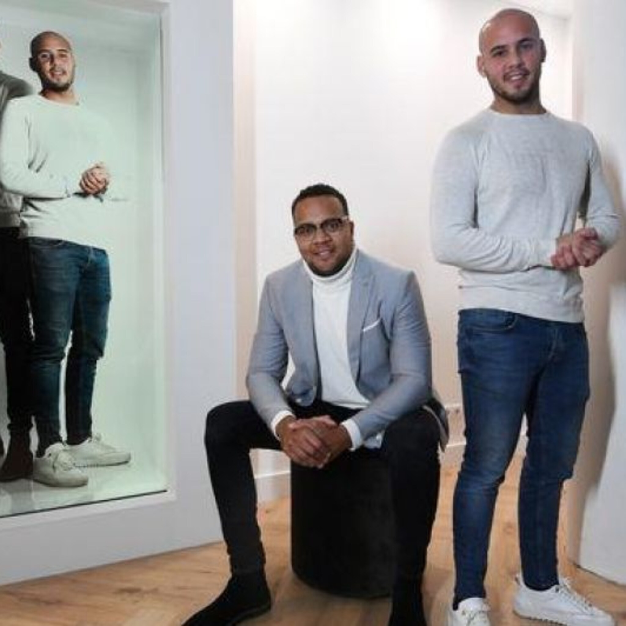 ondernemers maken hologrammen speciale videoboodschap voor nabestaanden