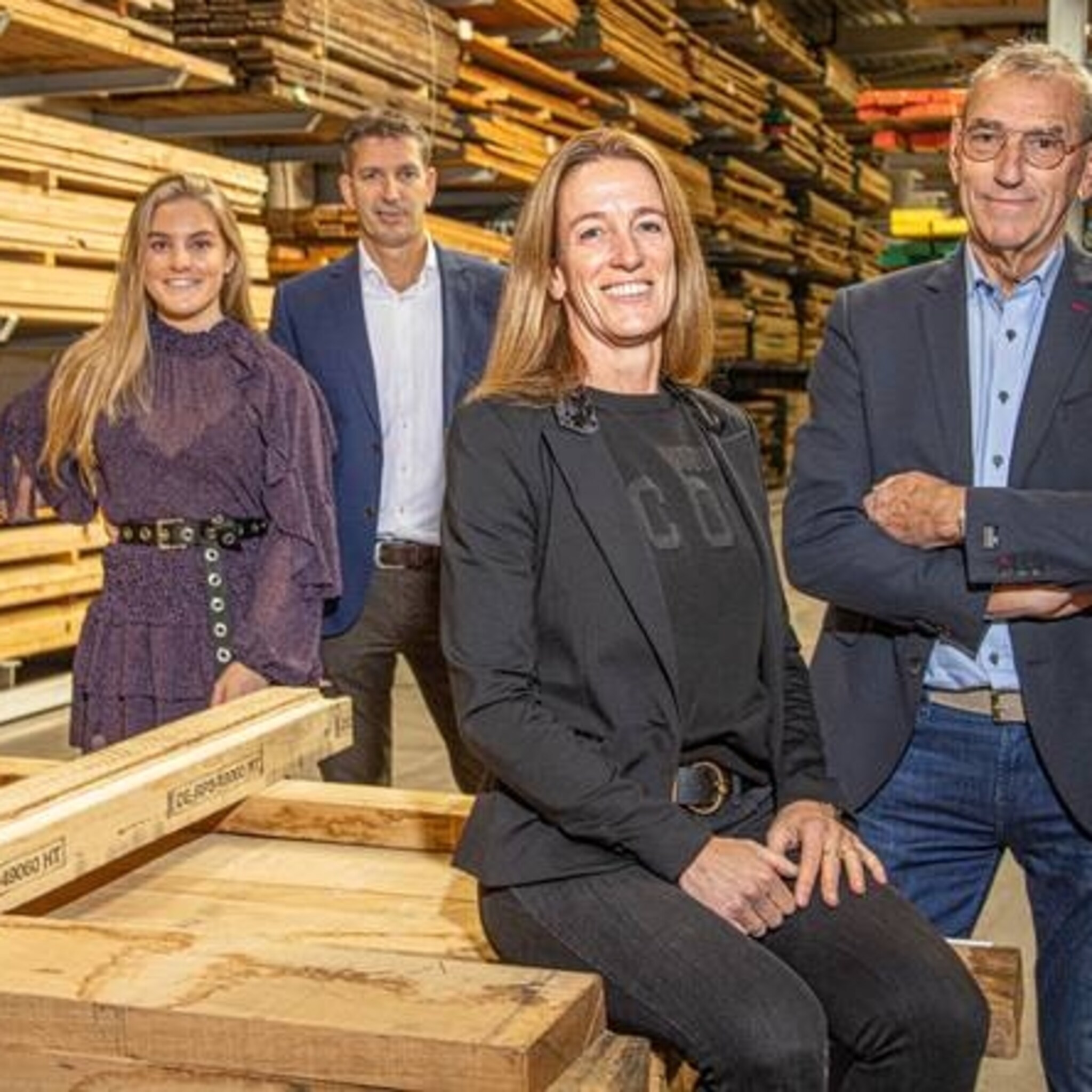 bedrijfsopvolging binnen de familie bij deze houthandelaar is het vanzelfsprekend