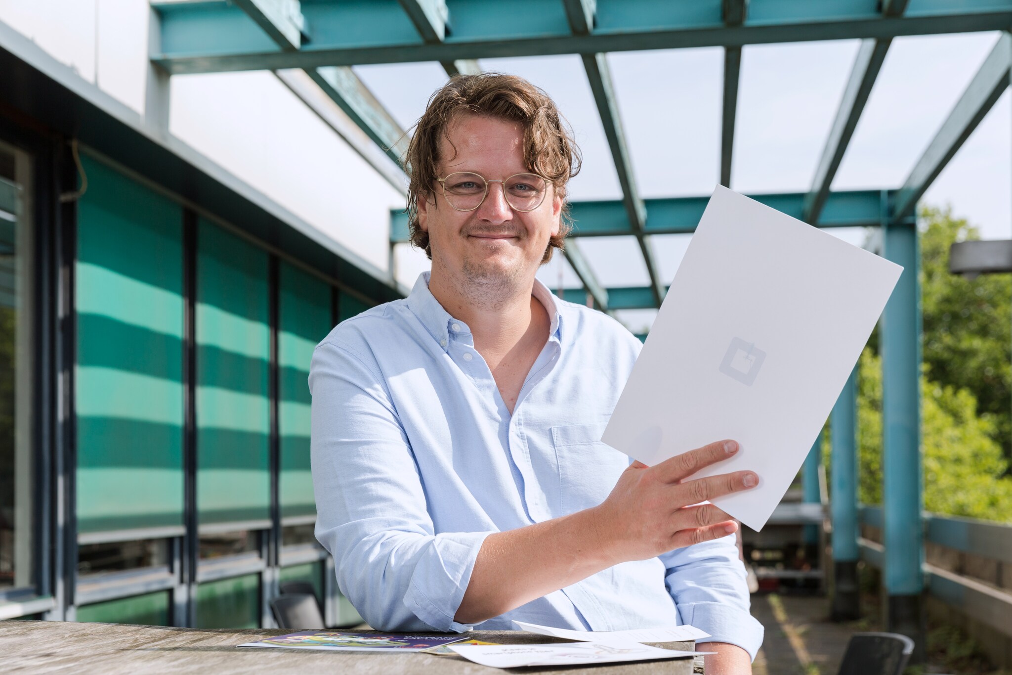 Niels Postma, de ondernemer achter Tapp.online. Foto: Marieke Balk