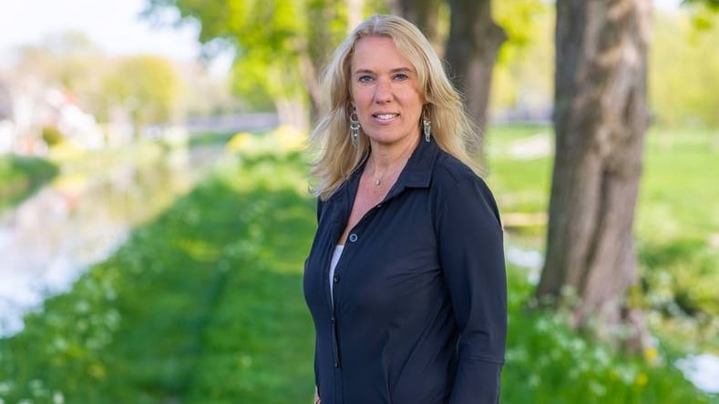 Avres-bestuursvoorzitter Lizanne Lanser. ,,De crisis is nog niet voorbij. Dat hangt van zoveel factoren af: wanneer het vaccin komt en hoe snel de economie daarop reageert." Foto: Gemeente Molenlanden