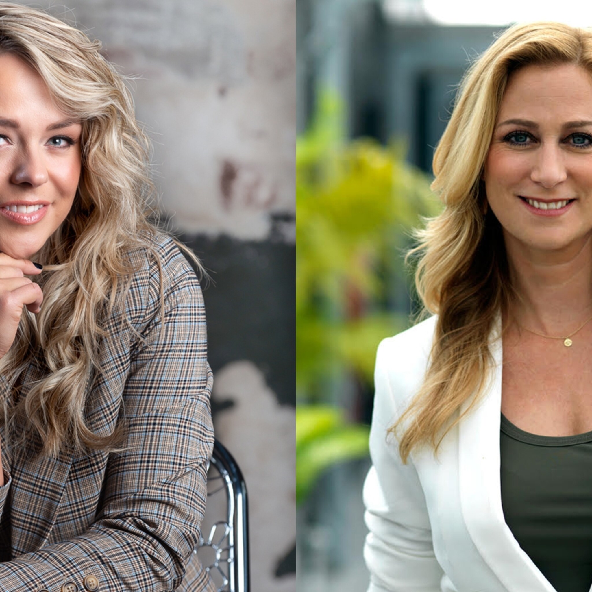 fabienne de vries en martine hauwert presenteren de ondernemer update