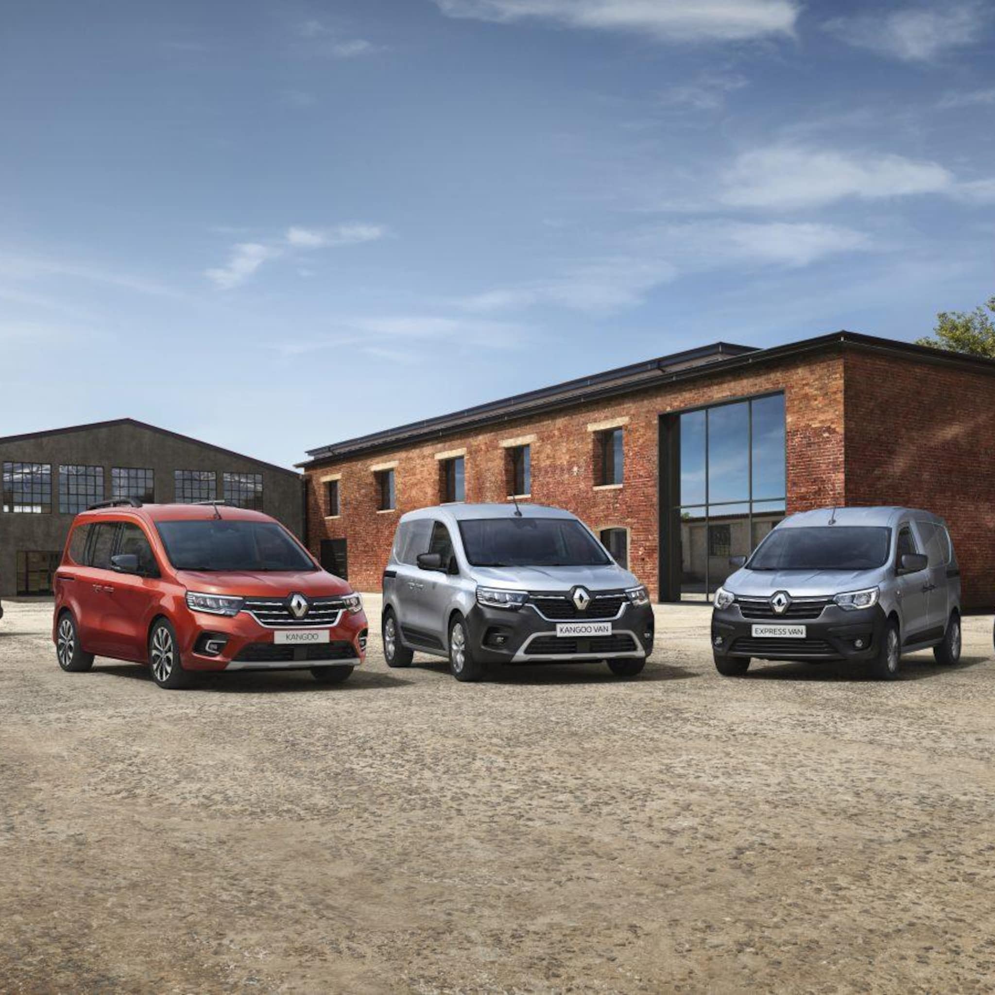 kangoo en express renault onthult twee nieuwe bestelwagens in een keer