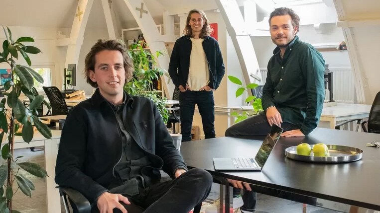 Willem Herter, Wouter Kroese en Hidde Hovenkamp (vlnr.), de gezichten achter Pacmed.