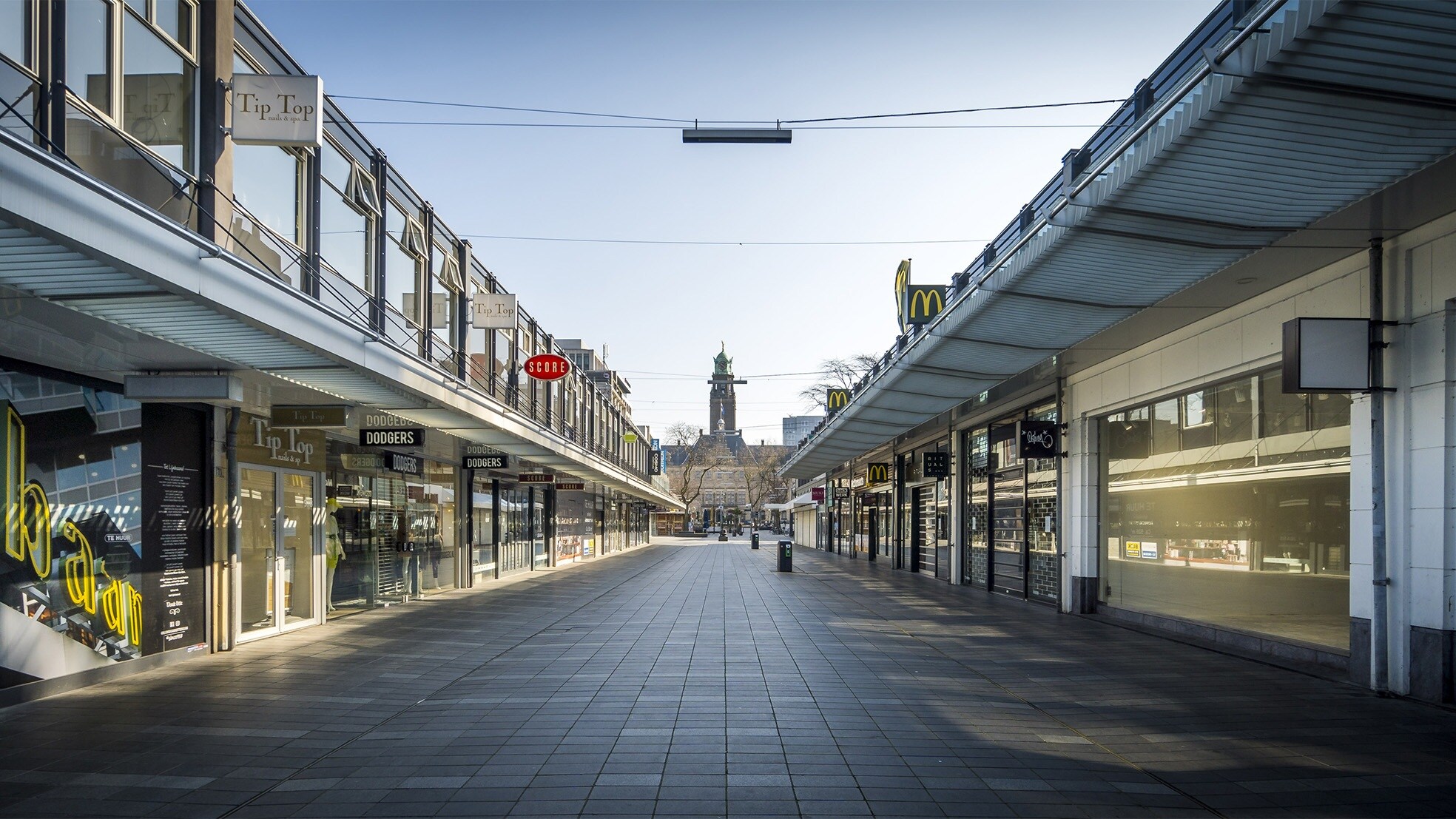 De Lijnbaan in Rotterdam. Foto: ANP.