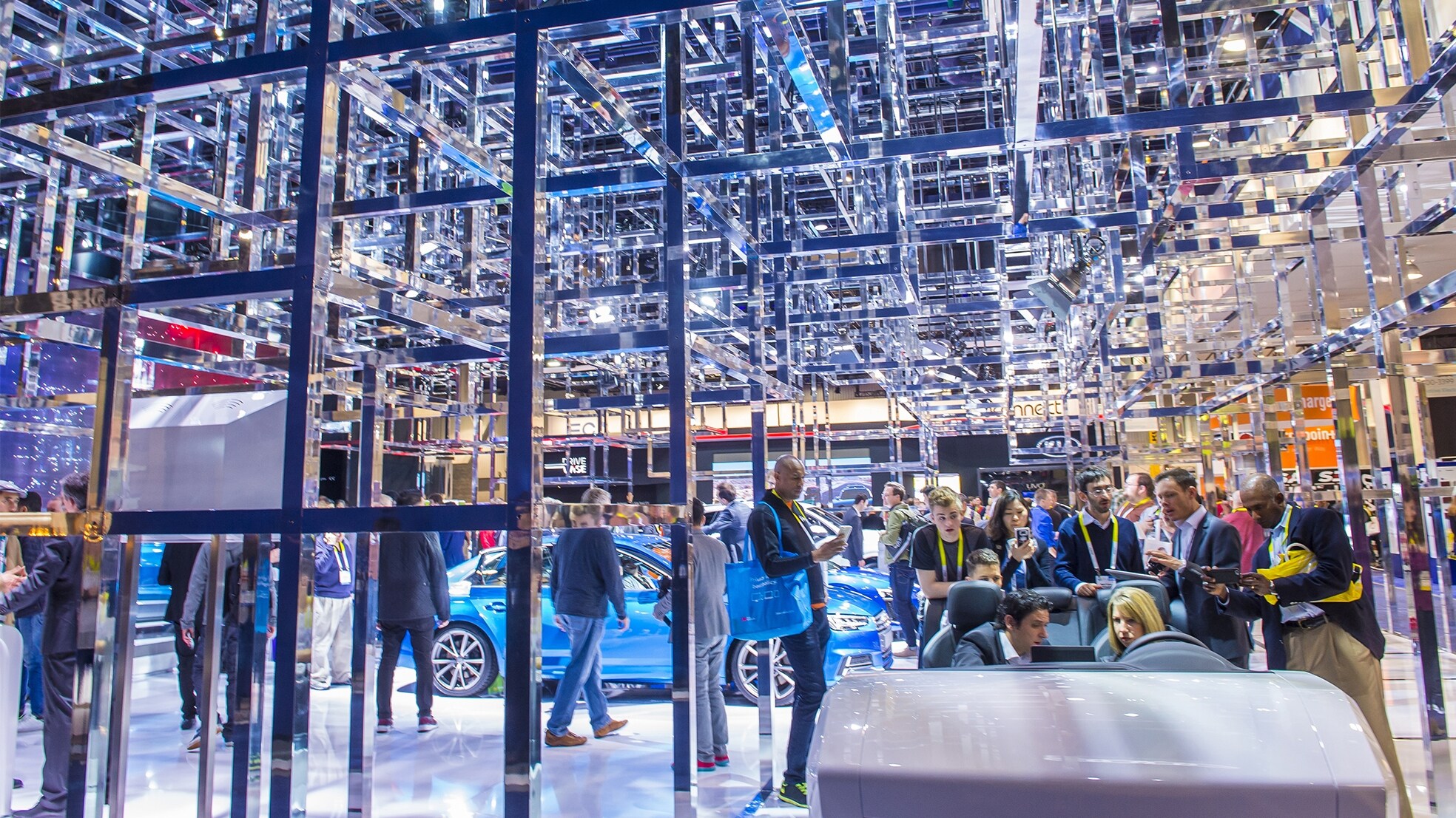 De Consumer Electronics Show (CES) in Las Vegas, 's werelds grootste techbeurs, waar ook Nederlandse startups zich presenteren aan de wereld. Foto: Shutterstock