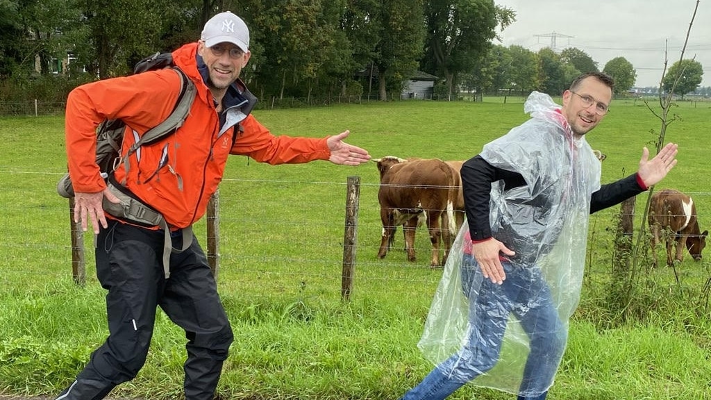 Aan de wandel met horeca-ondernemer Pablo van Dick.