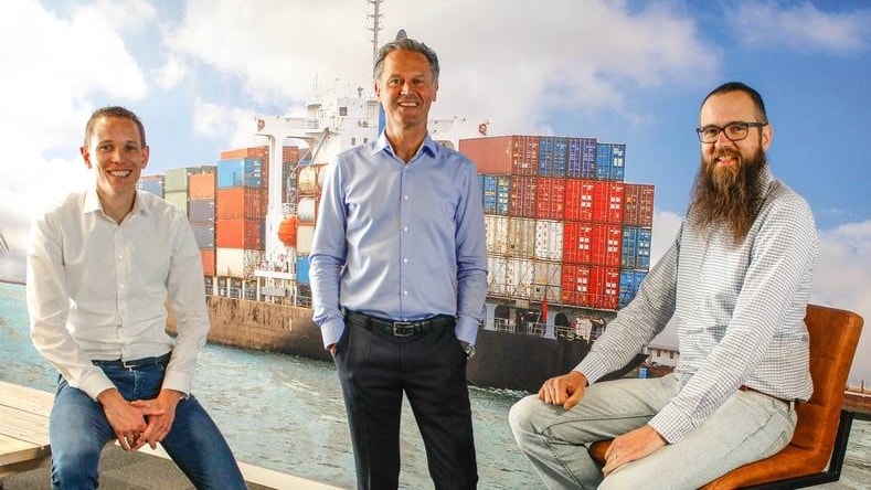 De drie gezichten achter HelloContainer: Jos de Jonge, Kees Koopman en Ron de Wit (vlnr).