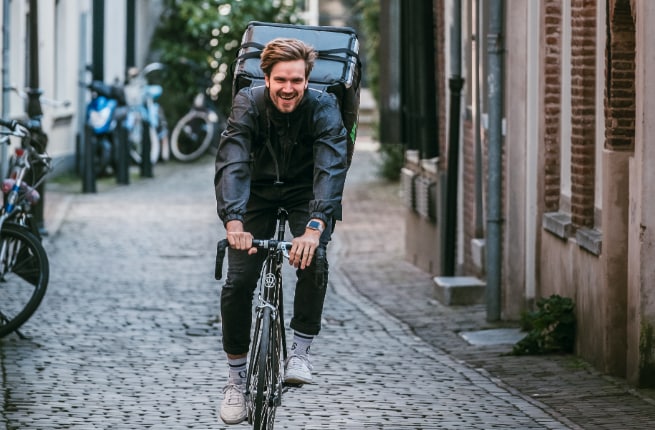 Axel Dekker, mede-oprichter van Packaly. Foto: Packaly