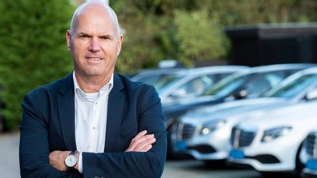 Tonny de Groen van Taxibedrijf De Groen: ,,Ik ben blij dat we in een land als Nederland wonen, met een verstandige overheid die ons steunt."