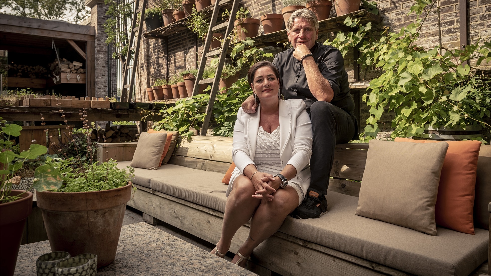 Jonnie en Thérèse Boer, eigenaars van het Michelinrestaurant De Librije. Foto's: Alex Mulder
