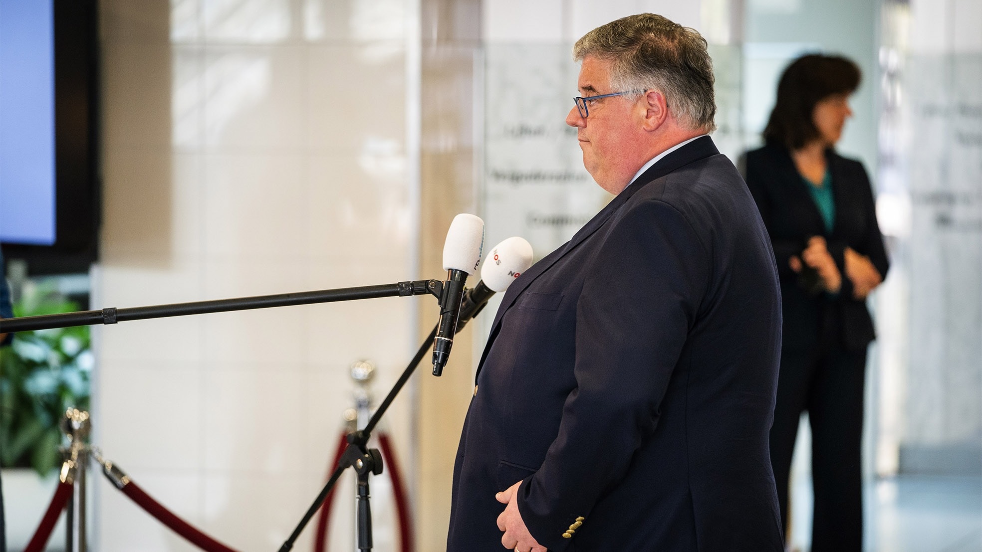 Voorzitter van het Veiligheidsberaad en burgemeester van Nijmegen, Hubert Bruls. Foto: ANP
