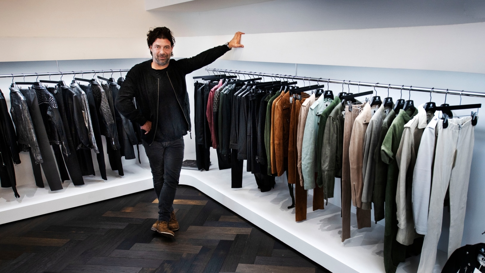 Vincent van der Weijden geniet na de oprichting van Alter Ego weer van zijn bestaan als mode-ondernemer.