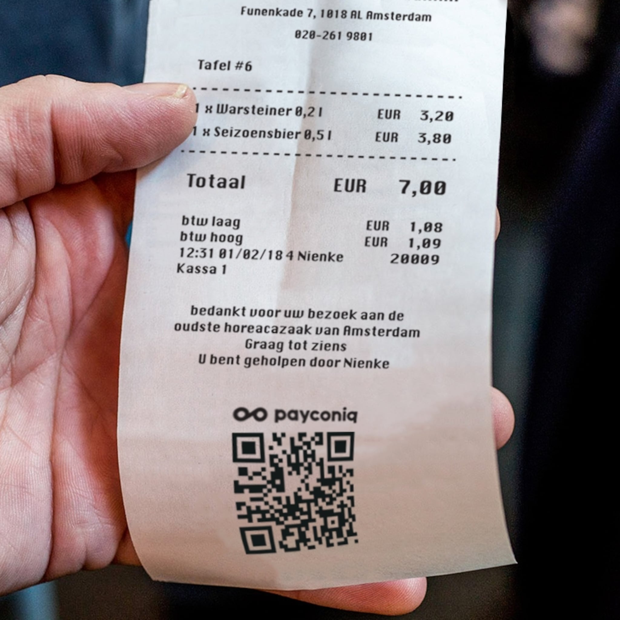 grootste landelijke aanbieder kassasystemen heeft primeur met zelfstandig qr code betalen