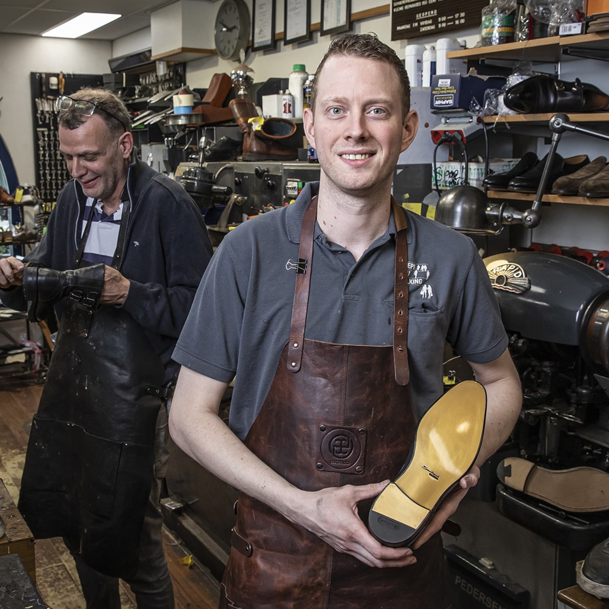 deze schoenmaker bleef bij zijn leest en werd de beste van europa