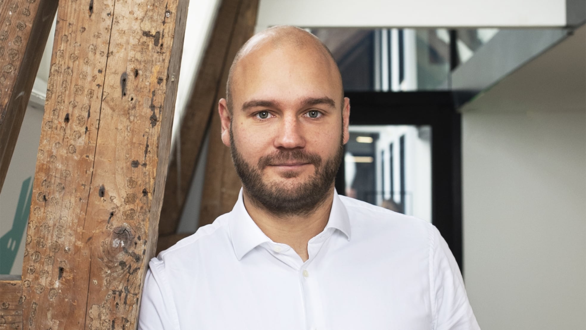 Stijn Verstijnen staat aan het hoofd van Deliveroo. Foto: Deliveroo Nederland