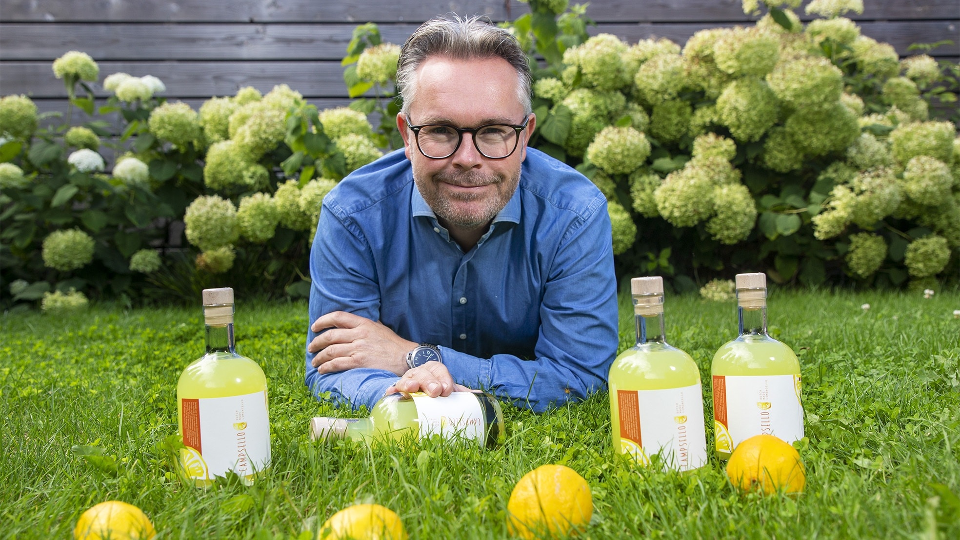 Ivar Camps: marketeer in de automotive branche én limoncellomaker. Foto's: Ruud Voest