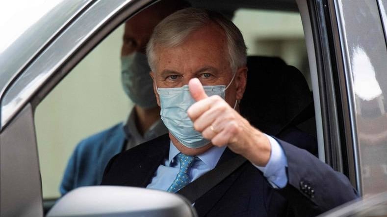 EU-onderhandelaar Michel Barnier. Foto: AFP