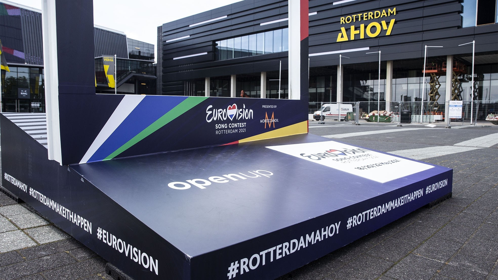 Rotterdam Ahoy organiseert in 2021 alsnog het Eurovisie Songfestival. Foto's: ANP