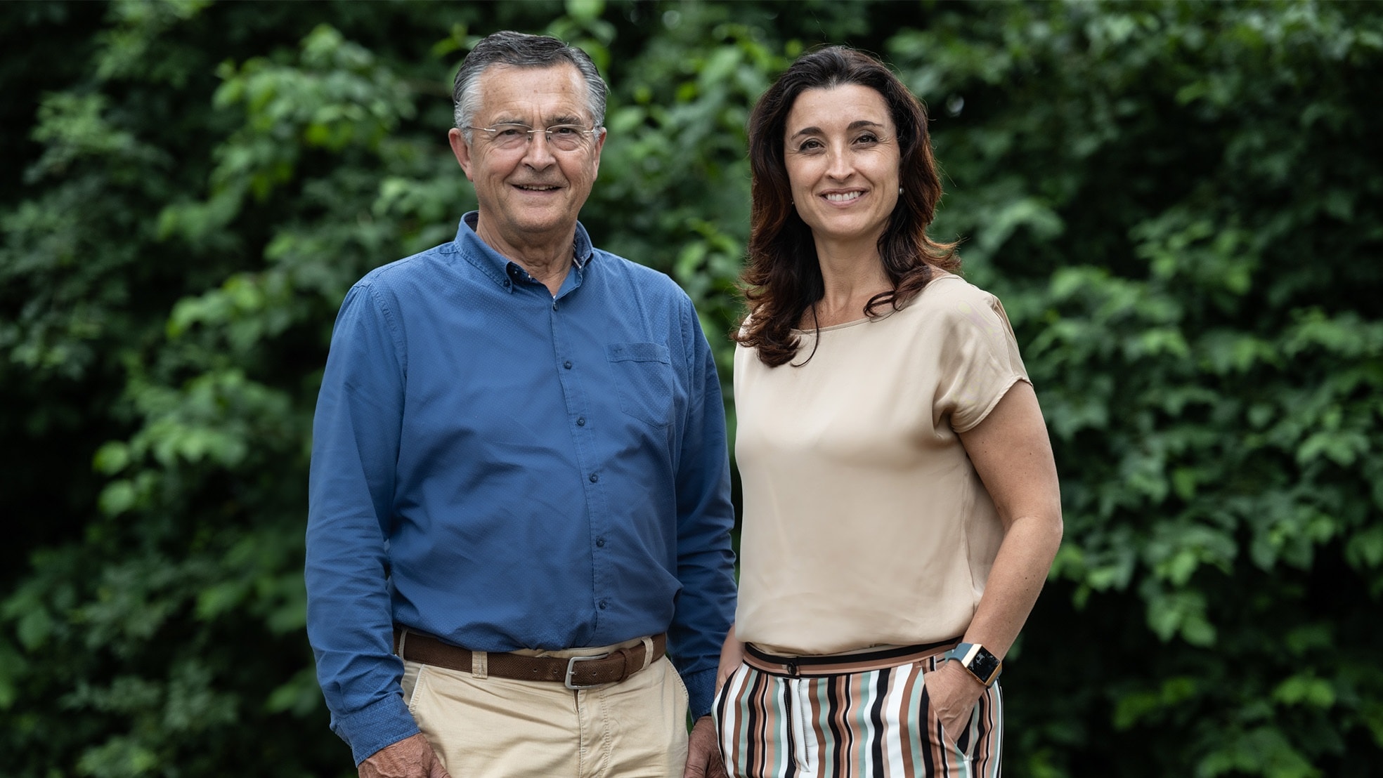 Oprichters/eigenaars van Food Design Solutions Jan van Deursen en dochter Ingrid. Foto: Food Design Solutions/Dave van Hout