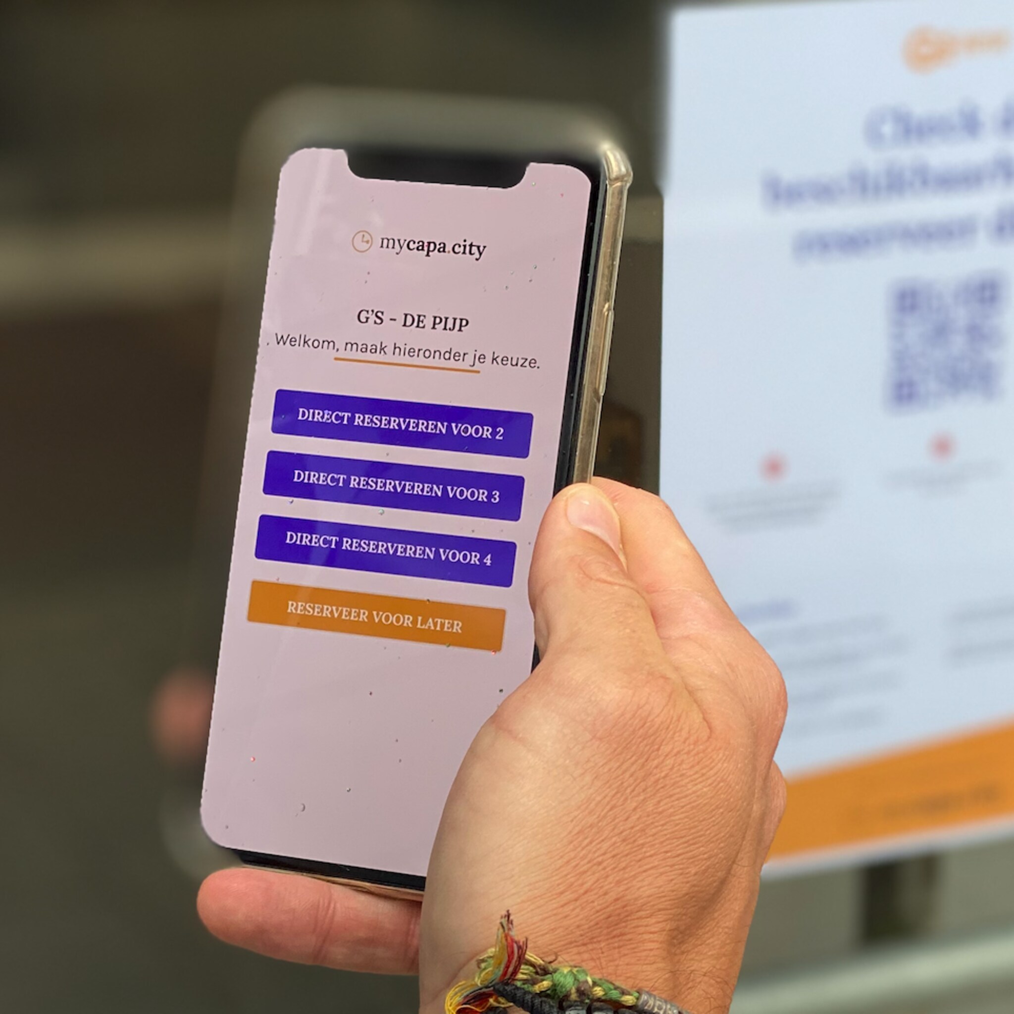 mycapa city gratis horeca reserveringsapp ideaal na registratie verplichting bezoekers