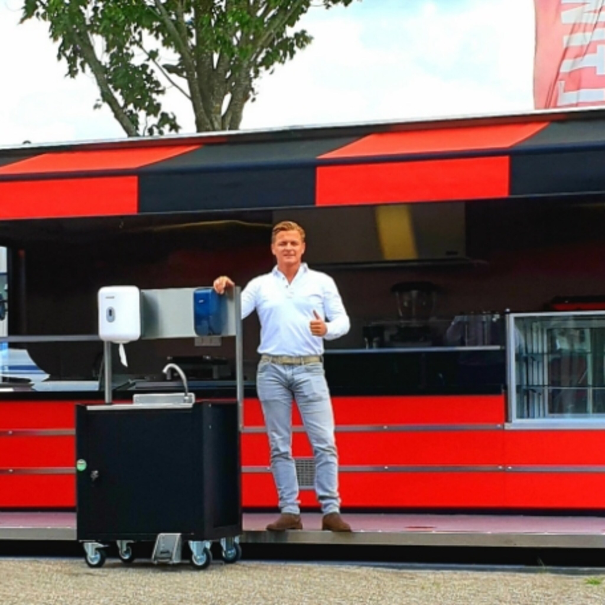 succes met verkoopwagens van mobiele handenwasmachine tot servetrolleys en coolrolleys