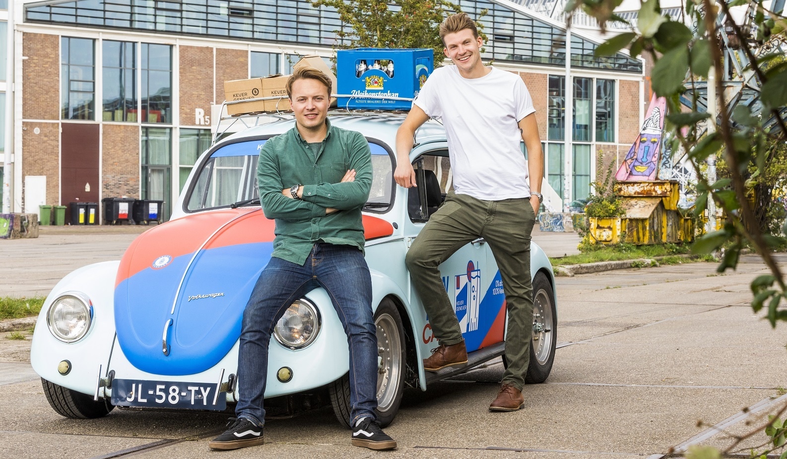 Kever-oprichters Sebastian Kolstee en Ruben Wolvekamp.