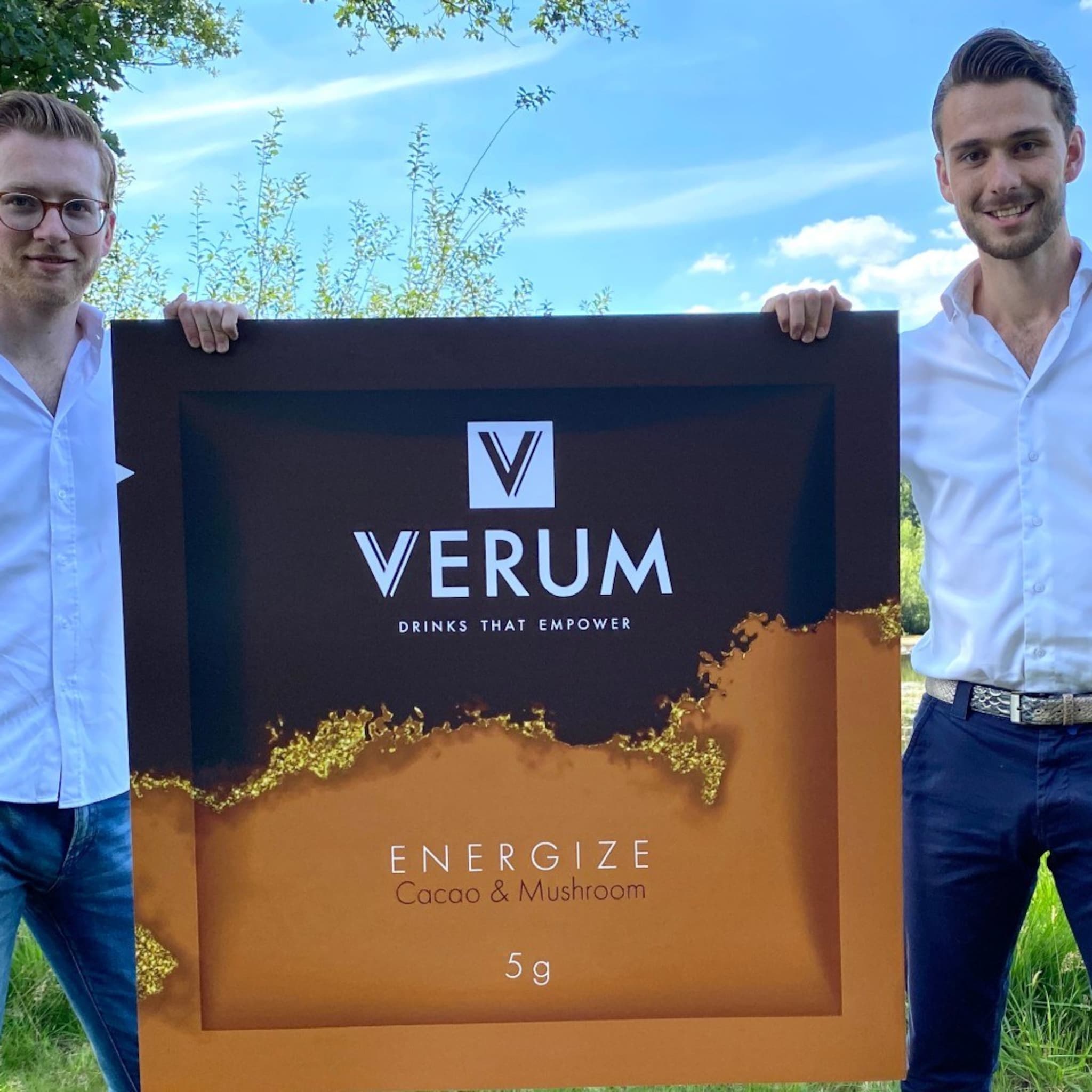 verum als concurrent van koffie crispijn 25 en erik 24 durven het aan