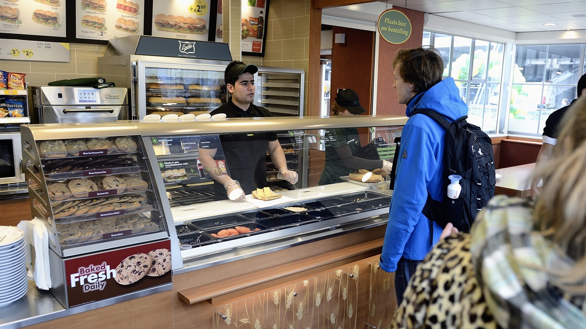 Een filiaal van Subway in Amsterdam. Foto: Lex van Lieshout/ANP
