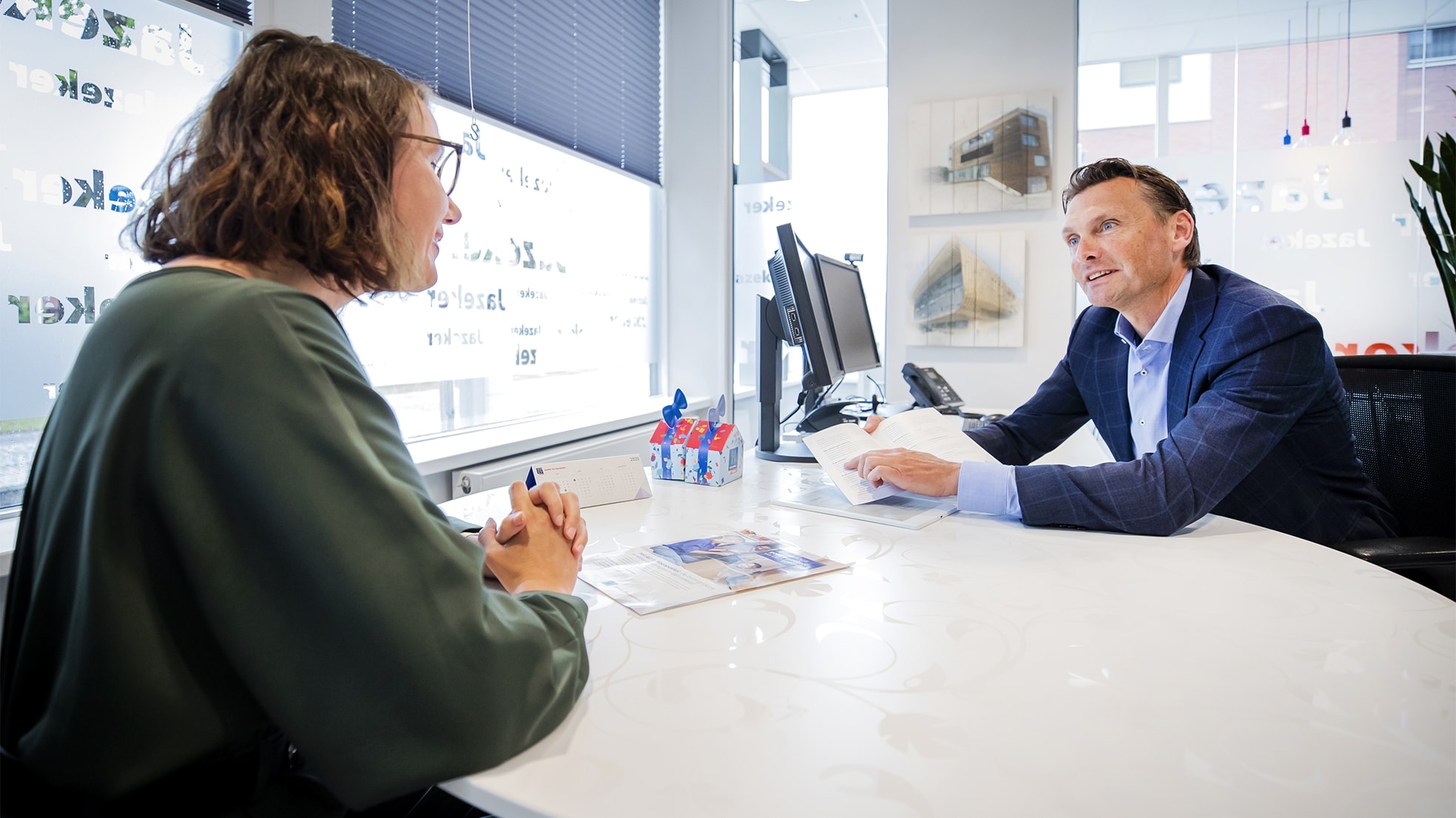 Een hypotheekgesprek moet voor ondernemers ook in deze periode mogelijk blijven. Foto: Remko de Waal/ANP