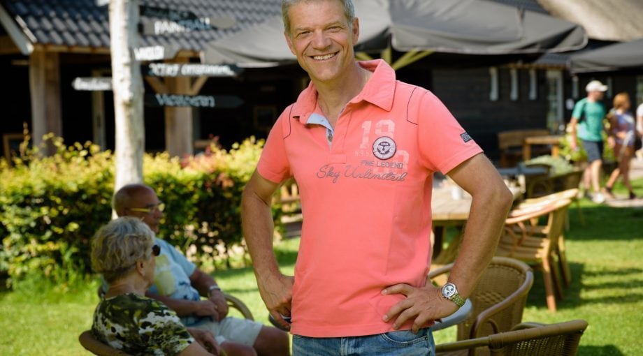 Guus Mulders: 'minder omzet maar een onverwachte en welkome groei bij kanoën en klimmen'. Foto's Kees Bennema