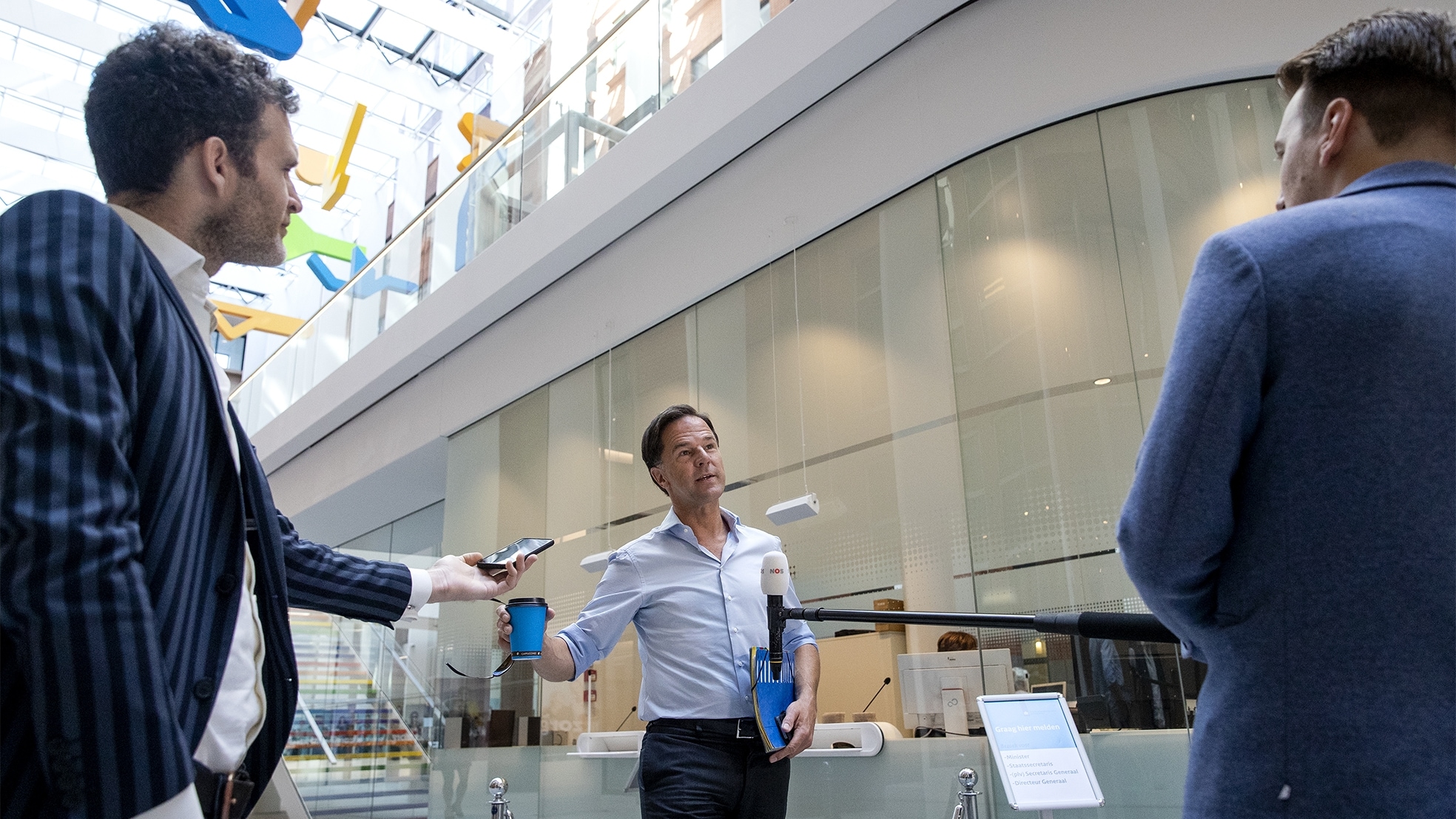 VVD, de partij van premier Mark Rutte, pakt de coronazaken het beste aan volgens veel horecaondernemers. Foto: ANP
