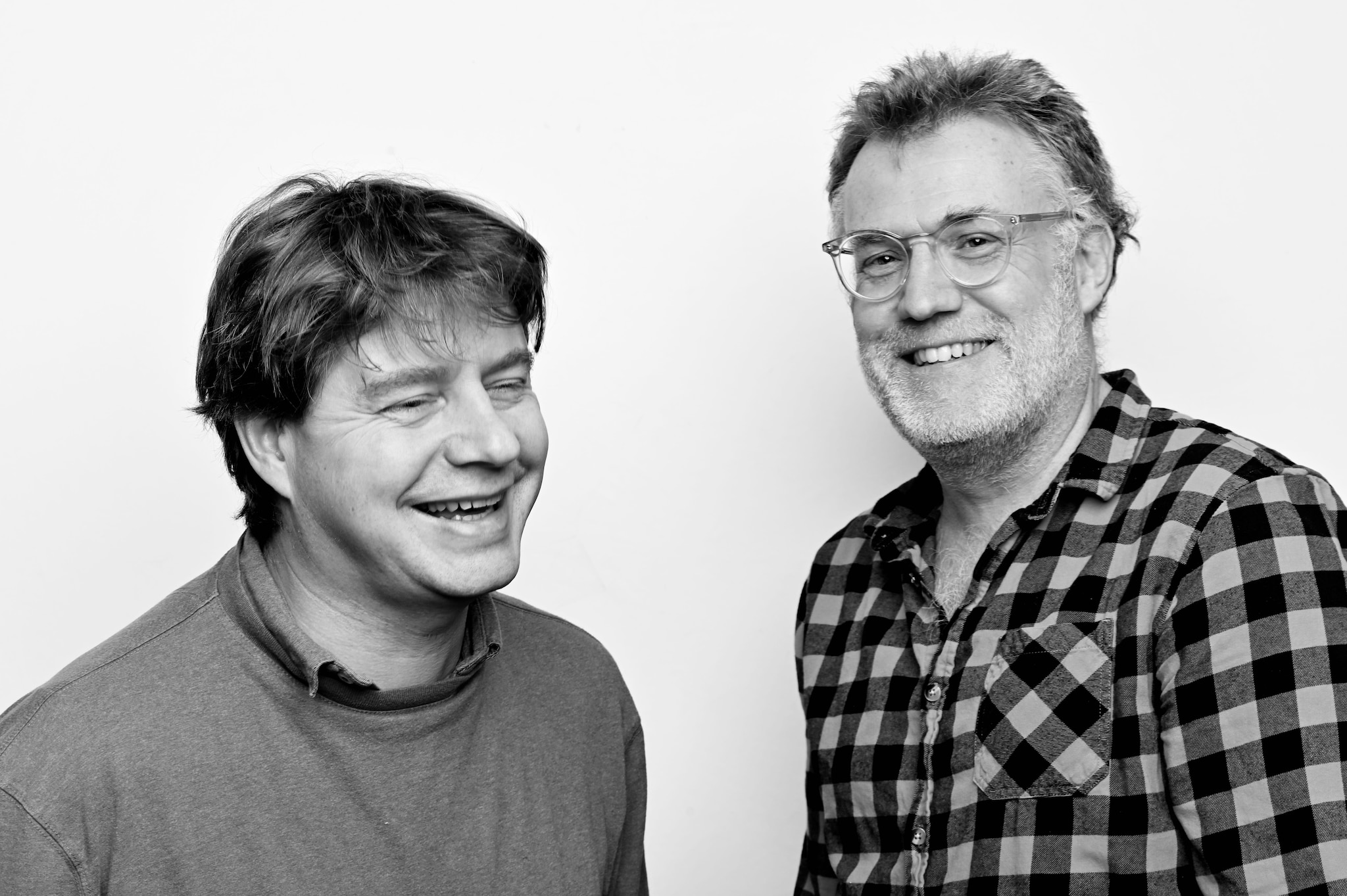 Harold Kokke (rechts) met compagnon Jochem de Ruig
