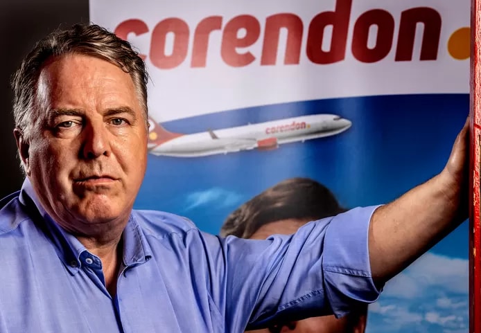 Corendon-ceo Steven van der Heijden is open over de impact van corona op zijn bedrijf. Foto: Pim Ras