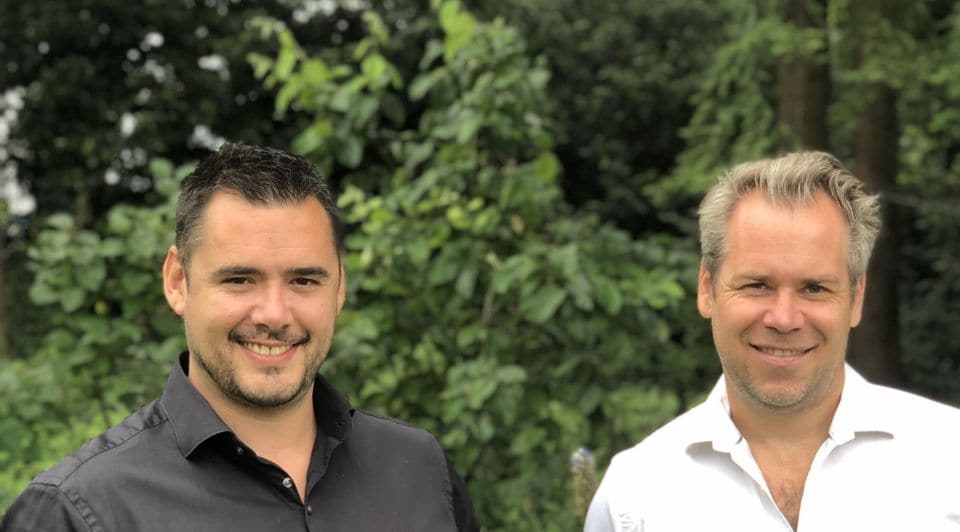 Kim van der Zande (links) en Bart Manders, oprichters van CHEFSTBL