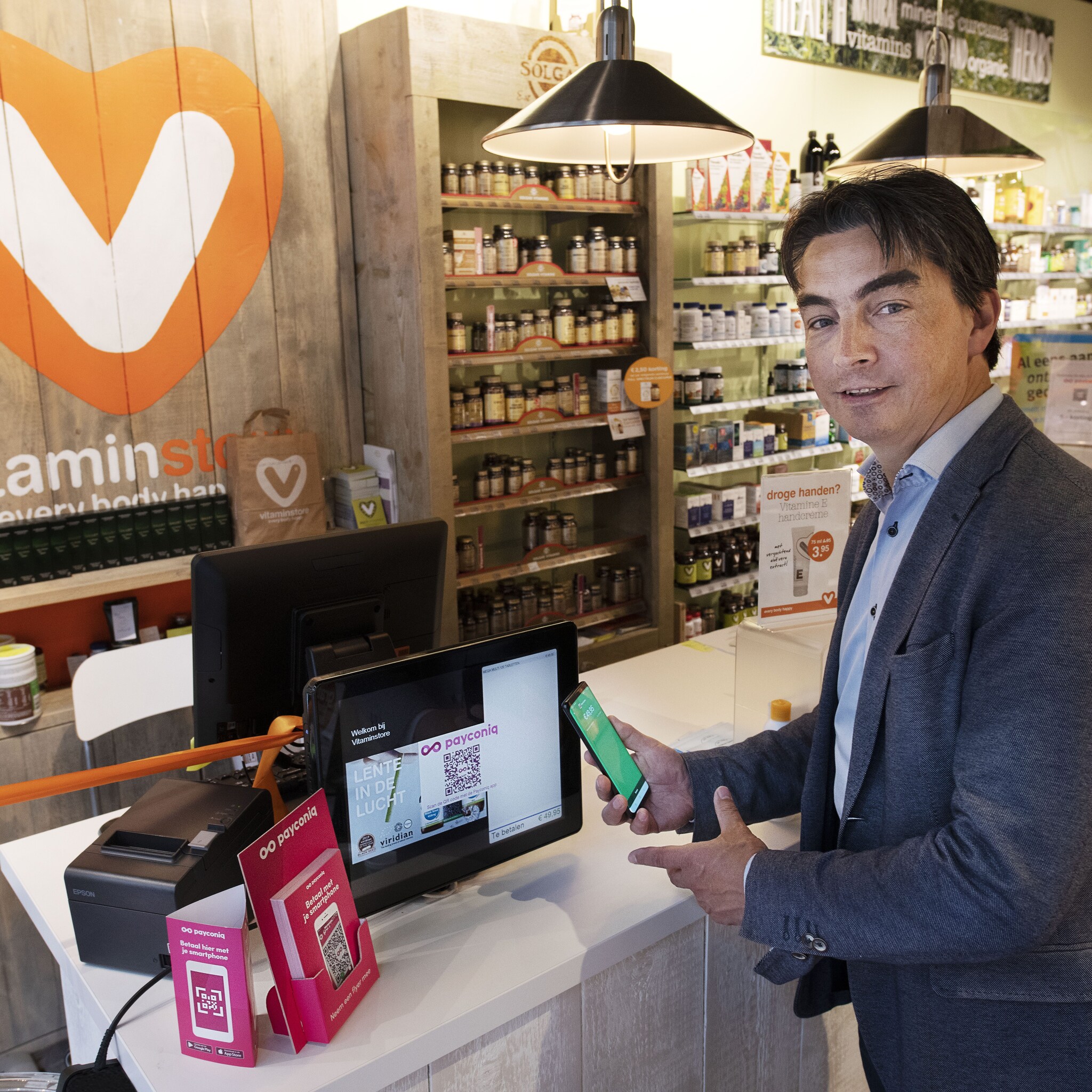 snel betalen zonder pinapparaat waarom vitaminstore de qr betaalmethode gebruikt