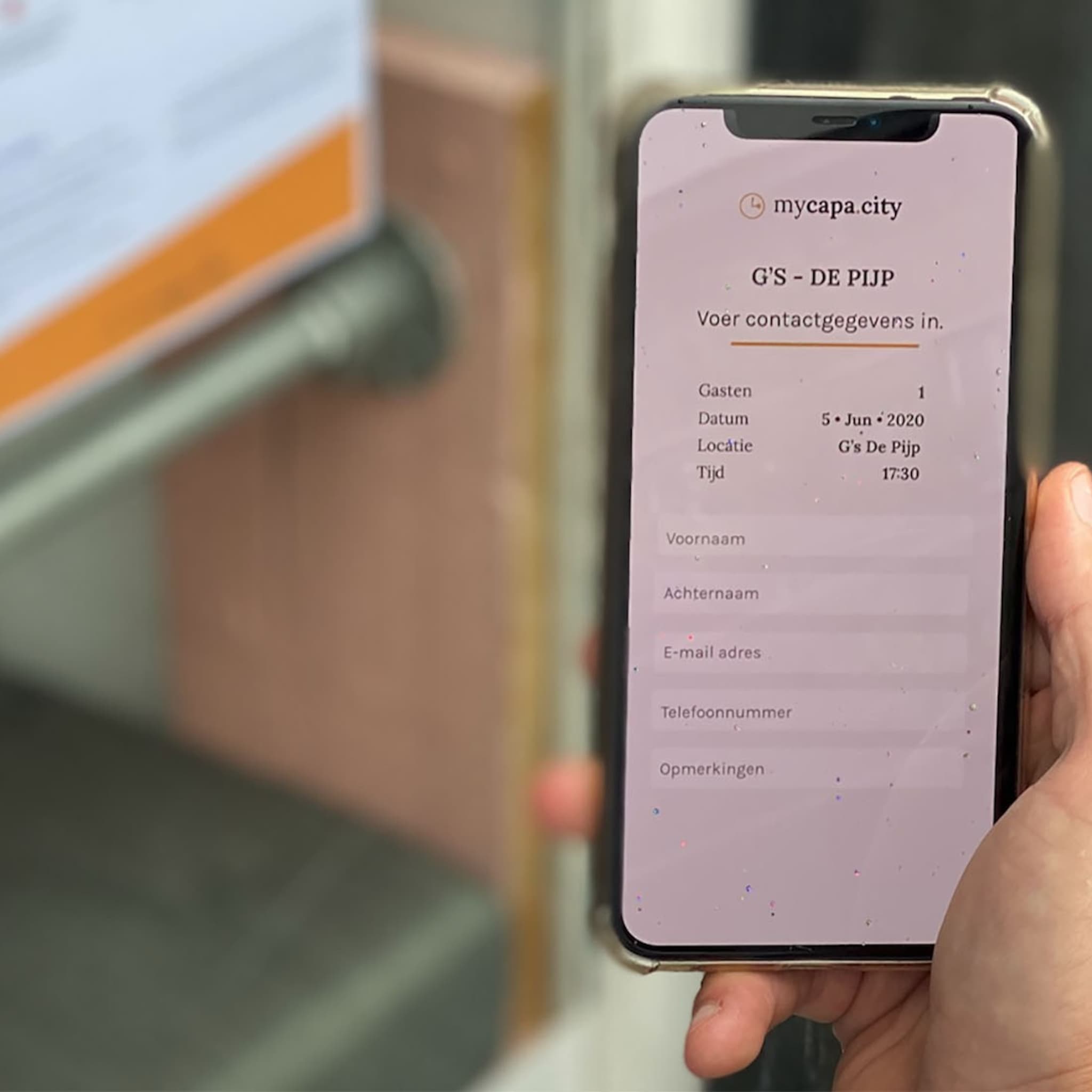 zo helpt app mycapa city horeca met het handhaven van maatregelen