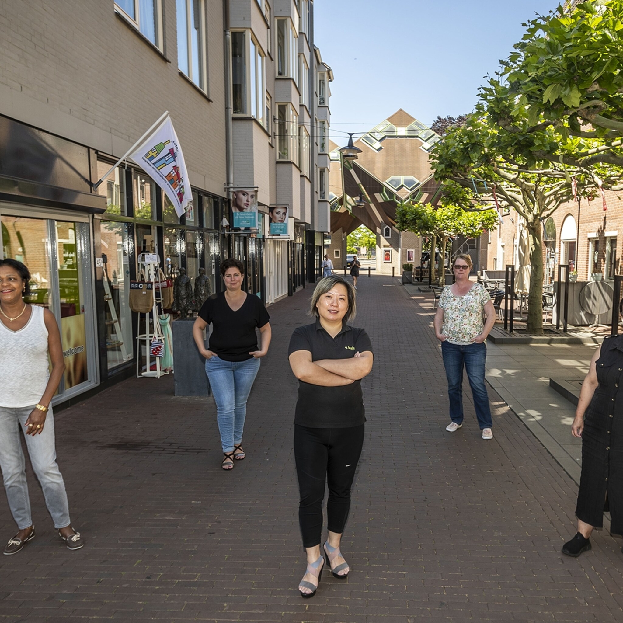 deze helmondse straat wordt gerund door enkel vrouwelijke ondernemers