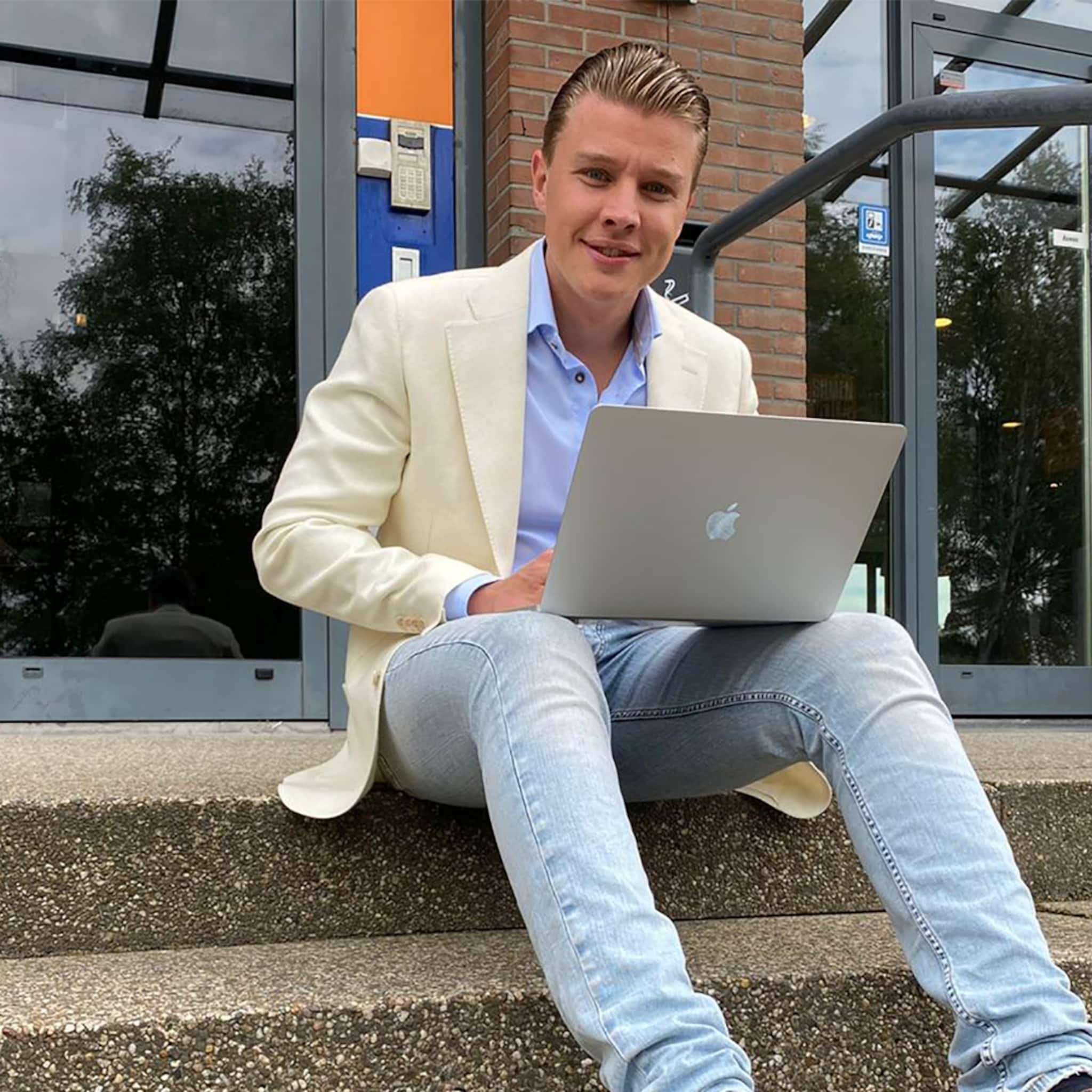 jonge ondernemer 24 start in crisis eigen bedrijf uitdagingen daar hou ik van