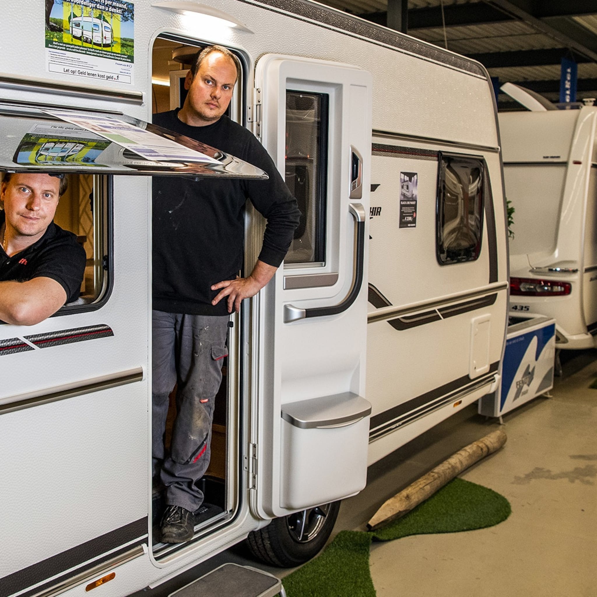 familiebedrijf klein caravans had een feestje te vieren toen kwam corona
