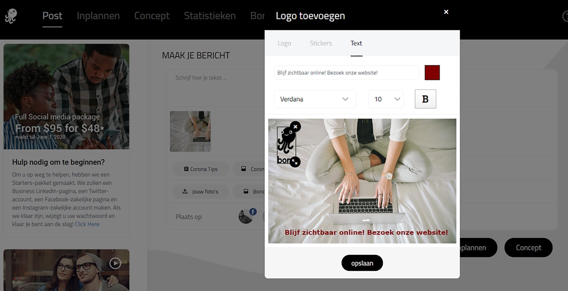 beeld deondernemer