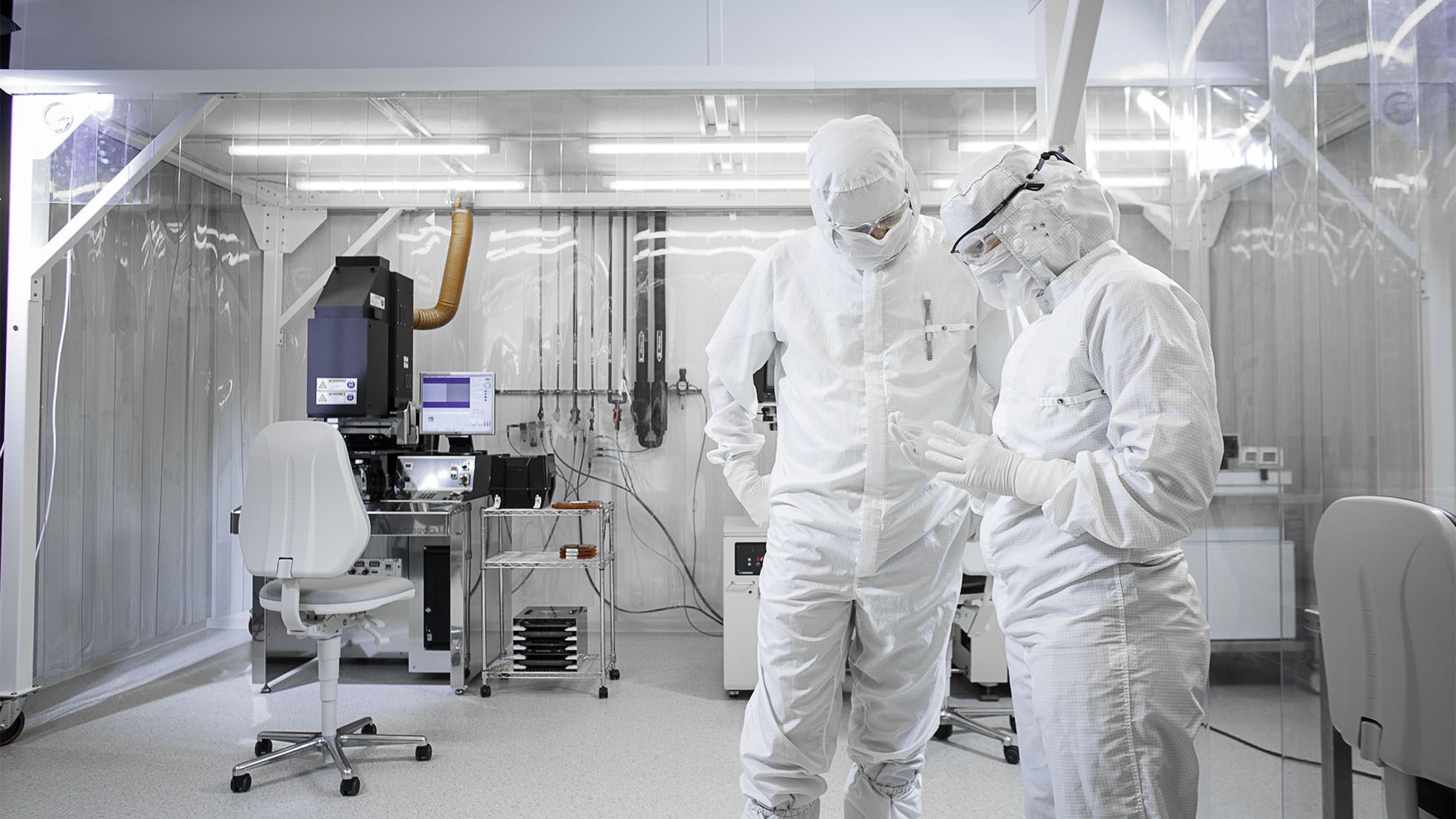 De cleanroom van Micronit. Foto: Stefan Albrecht