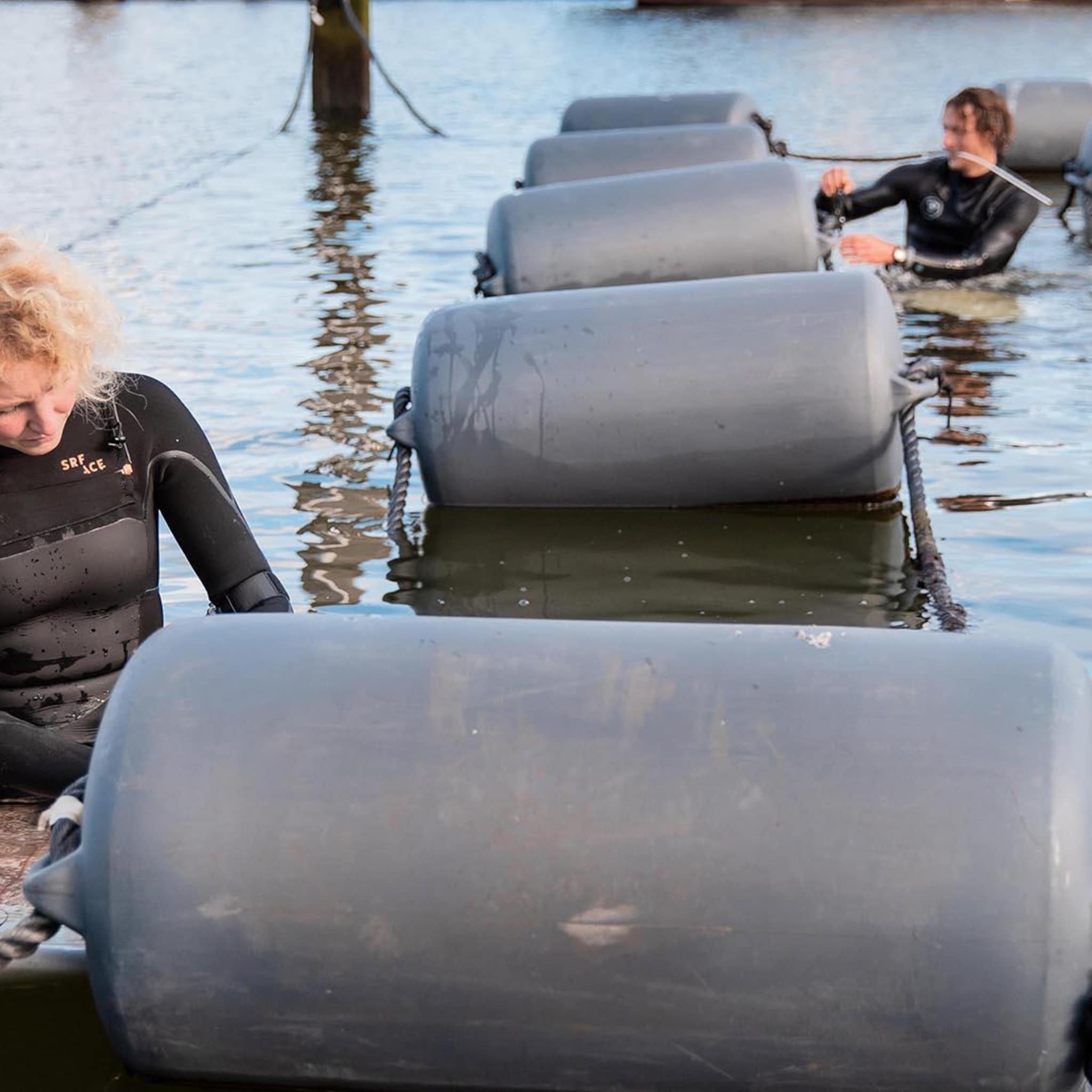 zo vangen the seaweed farmers naast zeewier ook investeerders