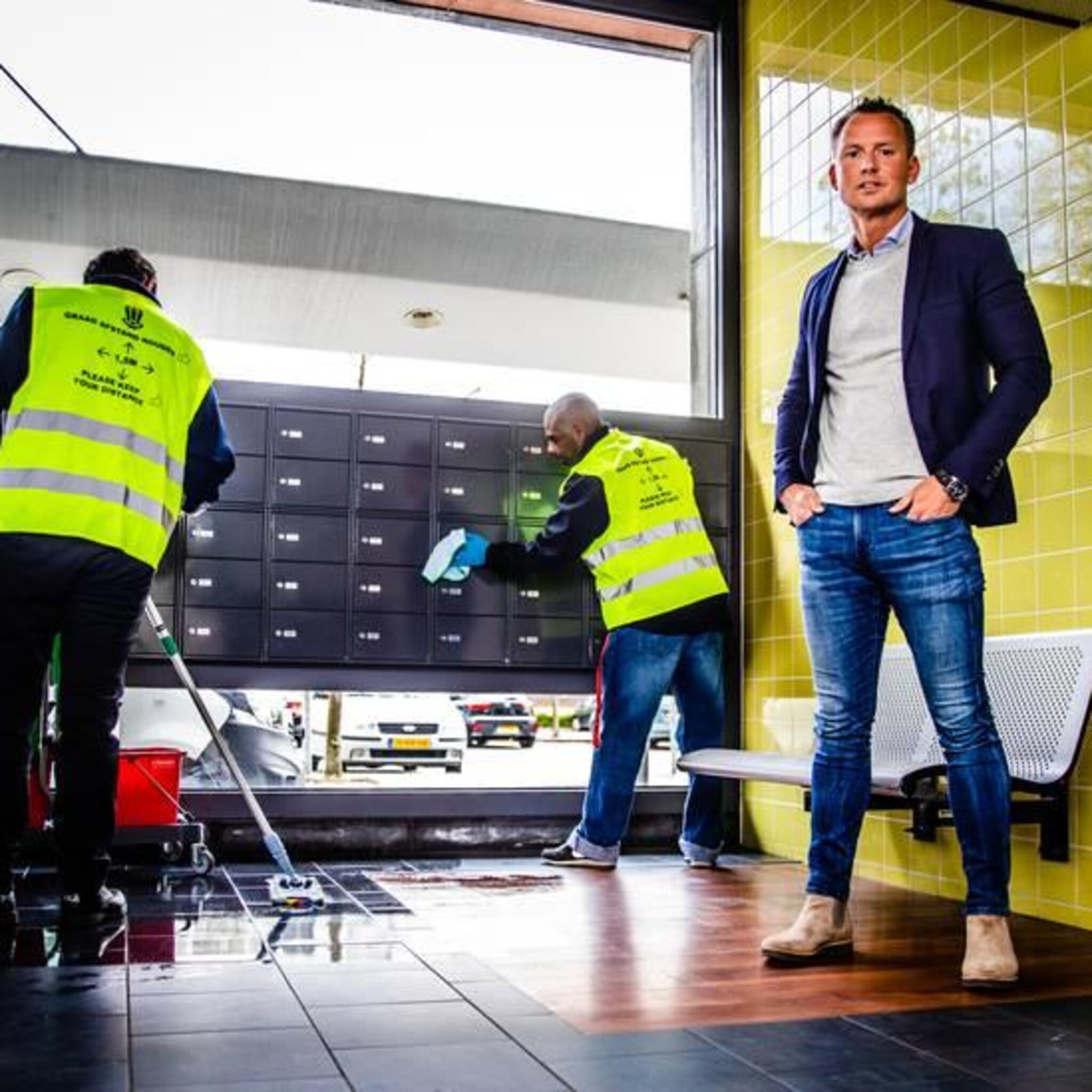 hoe schoonmaakbedrijf gom snel reageerde op corona